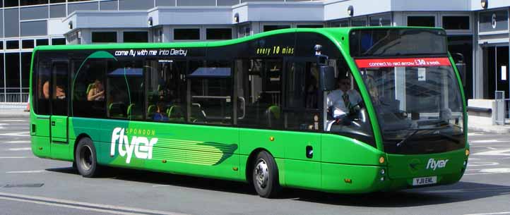 Trent Barton Optare Versa Spondon Flyer 806